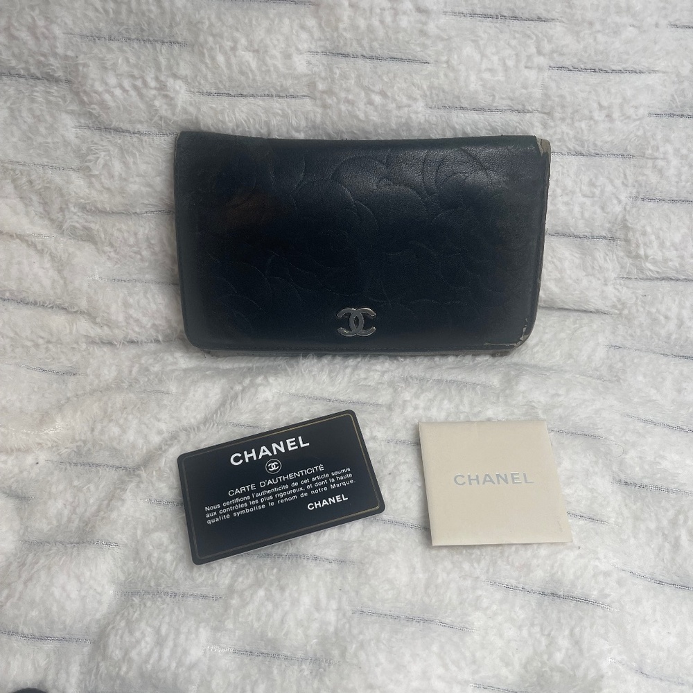 Chanel Embossed Wallet